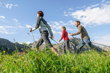 Nordic Walking - gesundheitsfördernder Breitensport für Jedermann