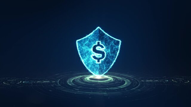 Fintech concept. Financial technology and digital money. Financial technology online banking. Business investment banking payment technology concept.