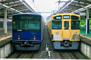 Fototapeta premium train in the station