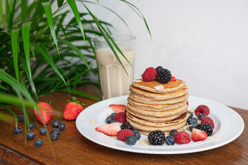 pancake a colazione