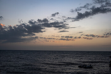 ordering the sun from the half of a ship on the Red Sea