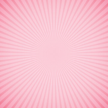 Pink Sun Rays Background