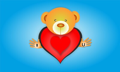 teddy love design logo