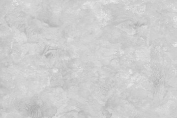 Naklejka premium White ink and watercolor texture on white paper background. Paint leaks and decalcomania effects. Hand-painted gouache abstract image. Mess on the canvas.