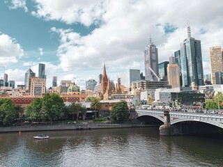 Fototapeta na wymiar Melbourne city views