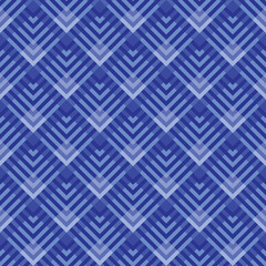 Blue background geometric design. Abstract seamless pattern texture. Vector illustration. 