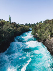 Huka Falls in New Zealand
