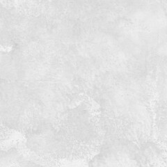 White ink and watercolor texture on white paper background. Paint leaks and decalcomania effects. Hand-painted gouache abstract image. Mess on the canvas.