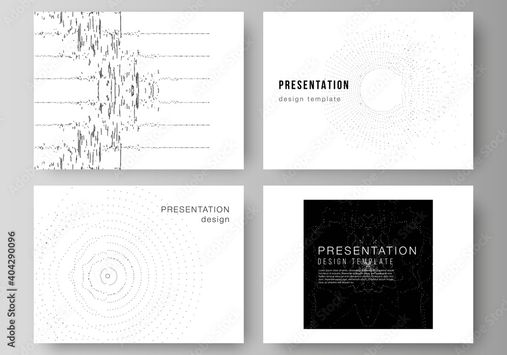 Poster the minimalistic abstract vector illustration layout of the presentation slides design business temp