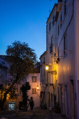 Fototapeta na wymiar Lissabon in der nacht