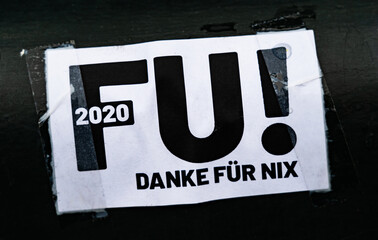 2020 - Danke für nix!