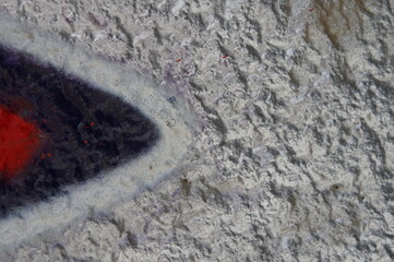 Graffitipfeil blau weiß