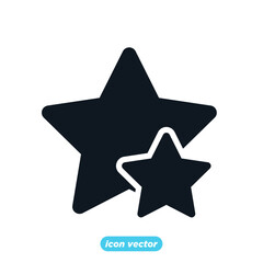 star icon template color editable. star symbol vector illustration for graphic and web design.
