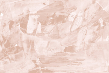 Modern contemporary acrylic background. Creamy texture made with a palette knife. Abstract painting on paper. Mess on the canvas.