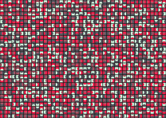 Abstract Geometric Pattern generative computational art illustration