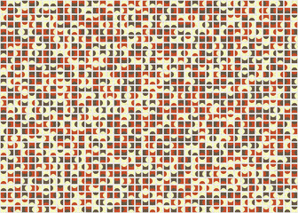 Abstract Geometric Pattern generative computational art illustration
