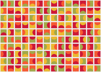 Abstract Geometric Pattern generative computational art illustration