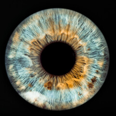 blue eye of the earth - obrazy, fototapety, plakaty