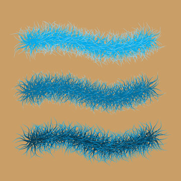 Vector Fur Boa Scatter Brushes And Samples