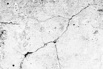 Texture of a concrete wall with cracks and scratches which can be used as a background