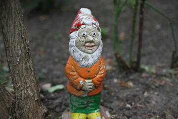 A very ugly garden dwarf