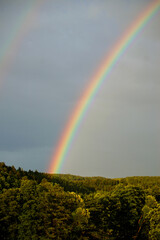 Regenbogen in Wolfsburg-Unkeroda
