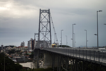 Hercílio luz bridge Santa Catarina Florianópolis Brazil