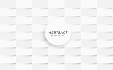 White abstract texture. Vector background 3d paper art style can be used in cover design, book design, poster, cd cover, flyer, website backgrounds for advertising.