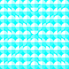 abstract cian background with circles
