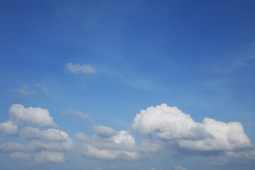 blue sky with clouds