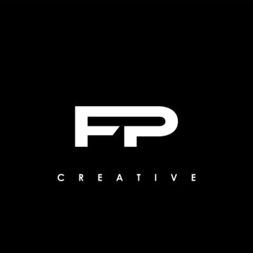 FP Letter Initial Logo Design Template Vector Illustration