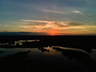 Colores al Atardecer