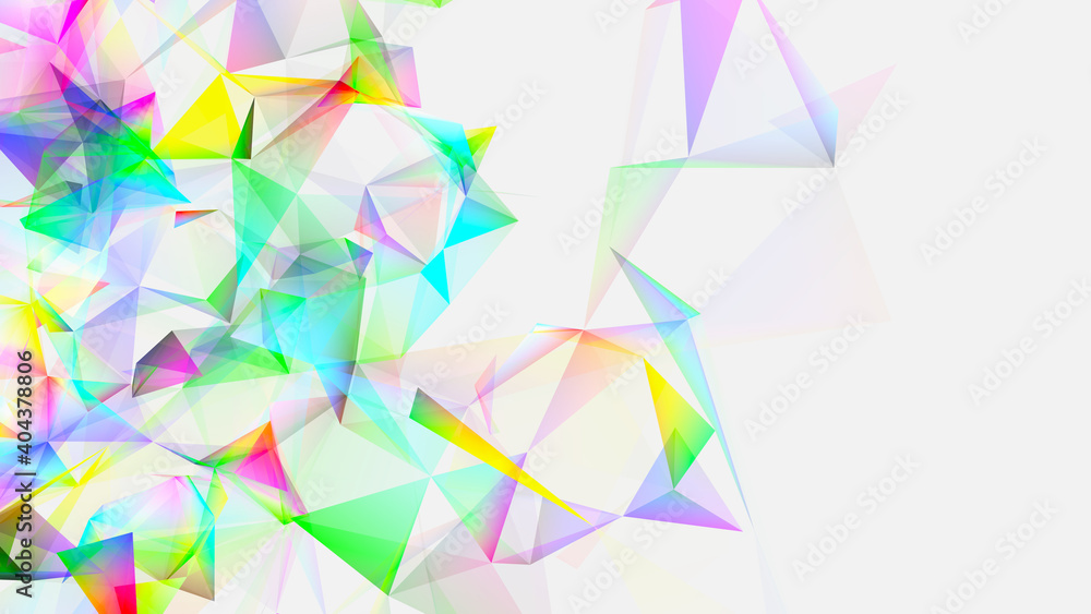 Poster Network connection structure. Big data complex with compounds. Abstract white digital background. Big data visualization. Science background. 3D rendering.