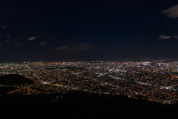 Obraz premium 藻岩山 夜景 札幌