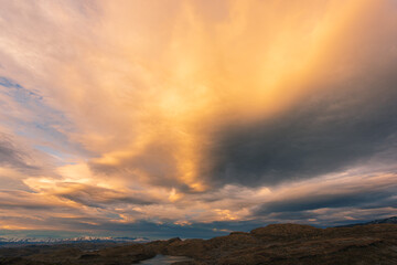 Amazing cloud imagery, located in Tibet, China.