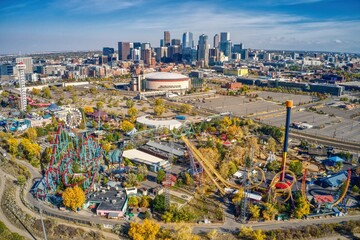 Denver is the only major American Metro with an Amusement Park in its Downtown