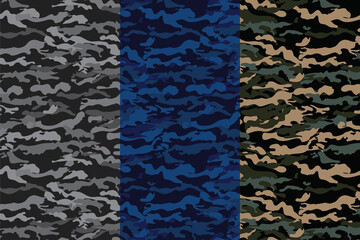 Seamless camouflage abstract pattern, Military Camouflage pattern design element for Army background,  printing clothes, fabrics, sport t-shirts jersey, web banners, posters, cards and wallpapers