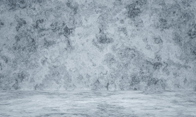 3D rendered  black and white weathered cement wall background