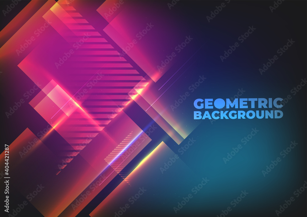 Aufkleber technology background color vector for web and design