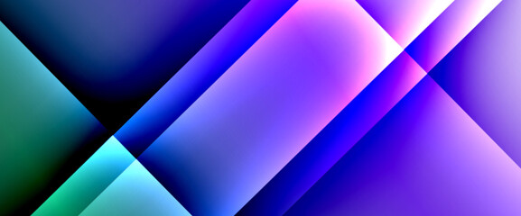 Fototapeta premium Fluid gradients with dynamic diagonal lines abstract background. Bright colors with dynamic light and shadow effects. Vector wallpaper or poster