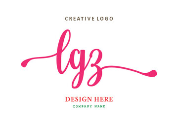 LGZ lettering logo is simple, easy to understand and authoritative