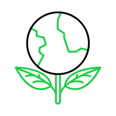 Eco world icon