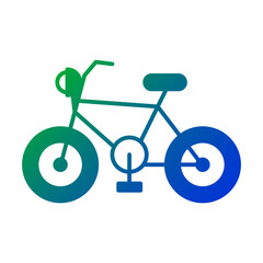 Bicycle icon vector