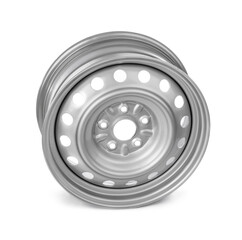Steel car rim