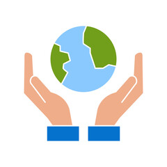 Save earth icon