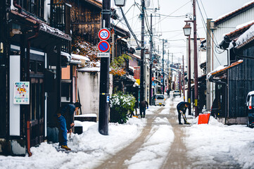 倉吉の冬 - Winter city in Japan