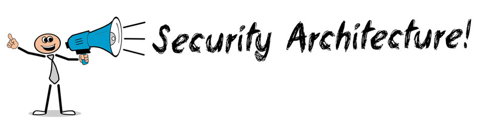 Obraz premium Security Architecture! 