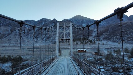 railway in the mountains