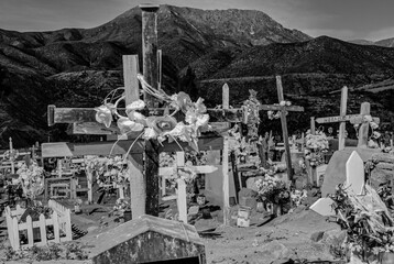 Graveyard in the Atacama Desert