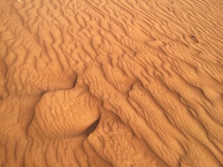 sand dunes in the desert